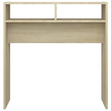 vidaXL Консольный столик Дуб Сонома 78x30x80 см ДСП
