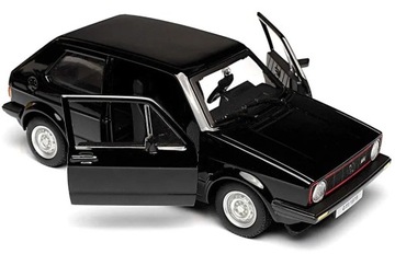 BBURAGO 1:24 VOLKSWAGEN GOLF MK1 GTI ЧЕРНАЯ МЕТАЛЛИЧЕСКАЯ МОДЕЛЬ