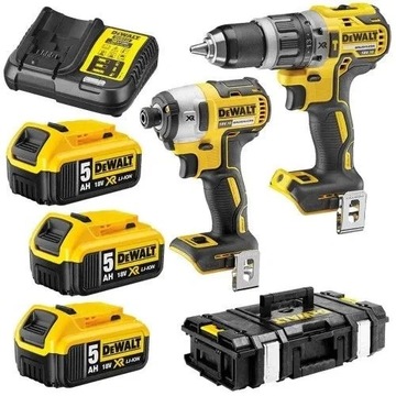 Zestaw elektronarzędzi akumulatorowych DeWalt DCK266P3-QW