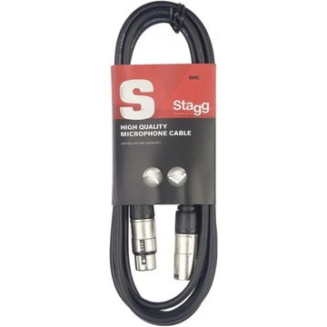 Stagg SMC10 - kabel mikrofonowy 10m XLR/XLR