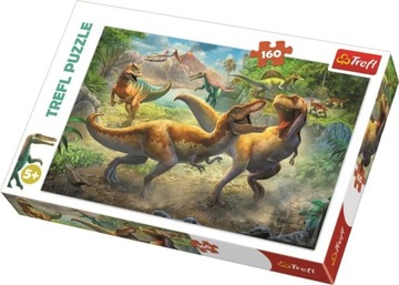 Puzzle Trefl Puzzle 160 elementów Puzzle Walczące Tyranozaur 160