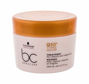 SCHWARZKOPF BC Q10+ Time Restore Treatment - Укрепляющая маска 200мл
