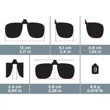 Чехол для очков Quechua MH OTG 120 r.L.