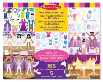Набор многоразовых наклеек DRESS UP