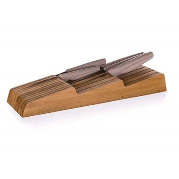 БАМБУКОВАЯ ВСТАВКА В ЯЩИК-ОРГАНИЗАТОР ДЛЯ БАНКЕТНОГО НОЖА