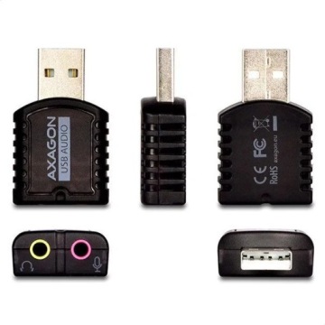 ADA-10 Внешняя звуковая карта MINI, USB 2,