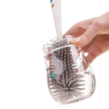 A0511 СИЛИКОНОВАЯ ЩЕТКА С ПОДСТАВКОЙ