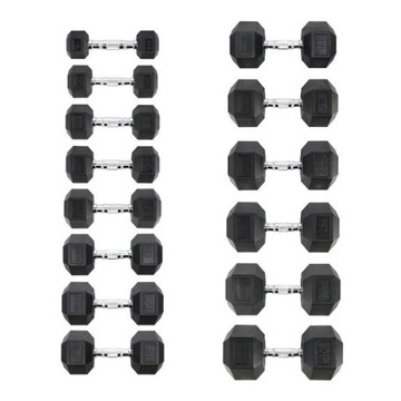 Гантель HEX PRO 12 кг HMS