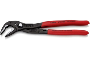 SZCZYPCE NASTAWNE 250mm WYDŁUŻONE SZCZĘKI COBRA 87 51 250 KNIPEX