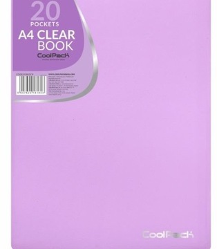 COOLPACK PASTEL FILE BOOK 20 РУБАШЕК ФИОЛЕТОВОГО