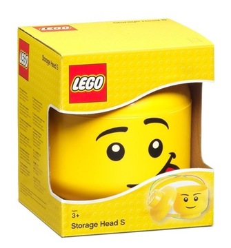 Pojemnik LEGO Głowa Chłopiec Język Rozmiar S