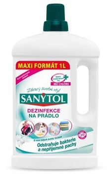 Sanytol Białe kwiaty Dezynfekcja białej i kolorowej bielizny i pralek 1 l