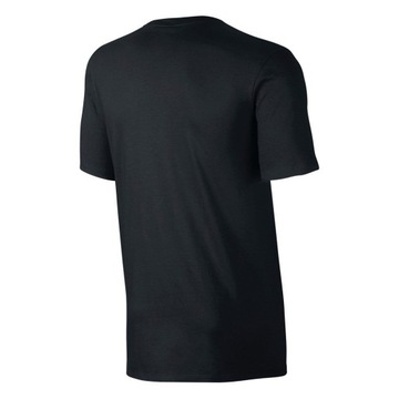 Nike t-shirt koszulka męska sportowa czarna bawełniana 827021-011 L