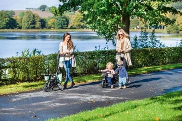 Szary rowerek trójkołowy Puky CEETY Comfort