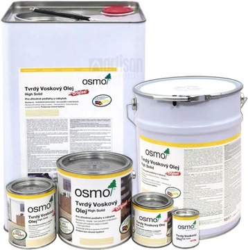 OSMO HARD WAX OIL ORIGINAL OIL 3065 ПРОЗРАЧНОЕ ПОЛУМАТОВОЕ 0,75л