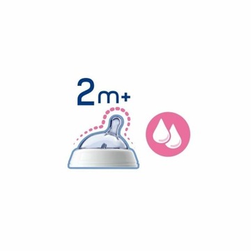 Пластиковая бутылка Chicco Natural Feeling Bleu 2М+250мл