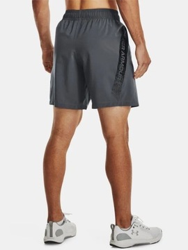 Under Armour Szorty sportowe UA Woven Graphic Shorts 1370388 Szary Regular