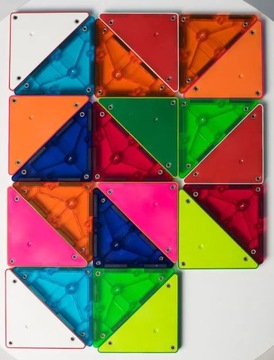 Магнитные кирпичи 100 шт. Magna-Tiles