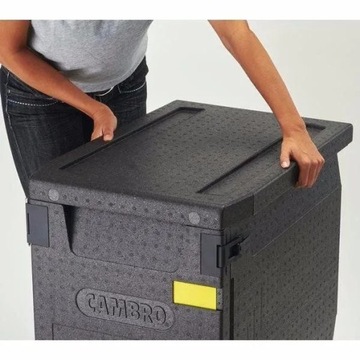 Контейнер термоизоляционный Cam GoBox 46л Cambro GN 1/1 черный 600х400х316мм