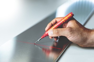 PICA 150/40 Чернила Строительный маркер RED