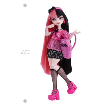 КУКЛА MONSTER HI DRACULAURA DAY OUT + аксессуары