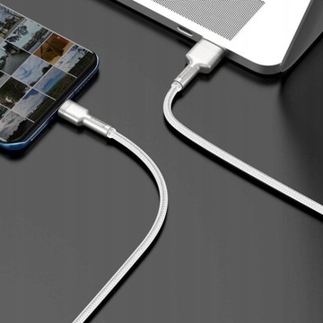 Кабель Baseus Cafule USB — USB-C, 66 Вт, 2 м (белый)