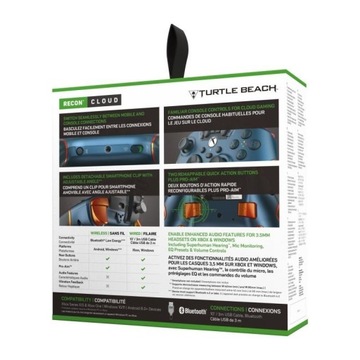 Накладка для консоли Turtle Beach Recon, темно-синий Xbox Series X/S