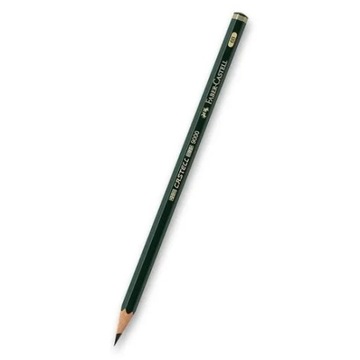 КАРАНДАШ ШЕСТИГРАННЫЙ FABER CASTELL 9000 6B