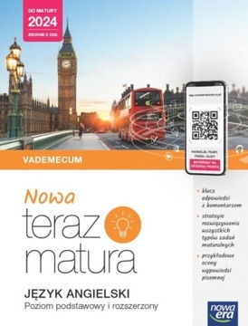 NOWA TERAZ MATURA 2024 JĘZYK ANGIELSKI VADEMECUM