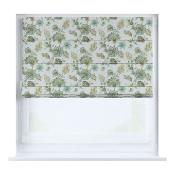 Dekoria Roller Duo цветы бежево-серый фон 130x170