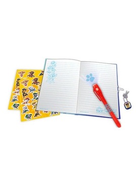 PAMIĘTNIK Z MAGICZNYM DŁUGOPISEM I NAKLEJKAMI PAW PATROL Psi Patrol
