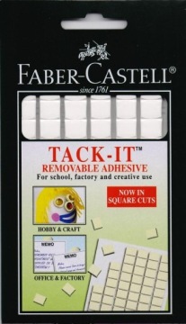 Клей TACK-IT 50 г, белый, FABER-CASTELL 589150 FC