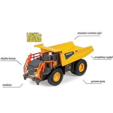 MAJORETTE GRAND DUMP TRUCK VOLVO R45D