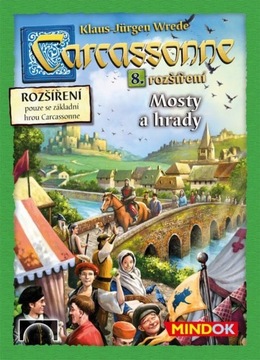 Gra planszowa MINDOK Carcassonne: Mosty zamki i bazary