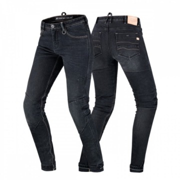 SHIMA GIRO 2.0 LADY BLACK Мотоциклетные джинсы размер 24
