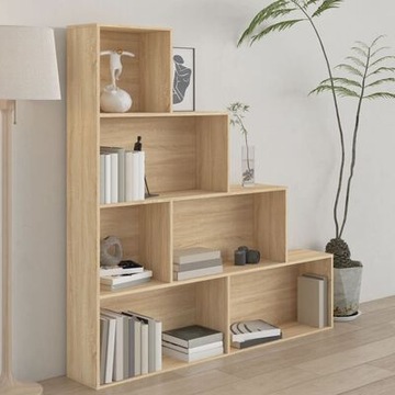 vidaXL Книжный шкаф/разделитель Дуб Сонома 155x24x160 см