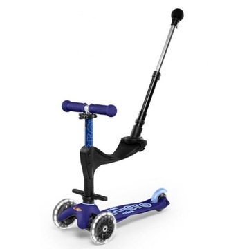 Micro - Hulajnoga Mini 3w1 Deluxe Plus Blue LED