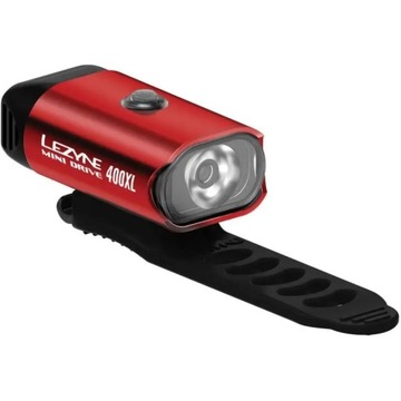 Lezyne Light Mini Drive 400XL - przód, czerwony