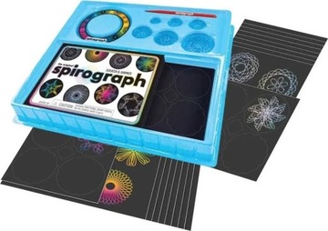 Hasbro SPIROGRAPH SCRATCH & SHIMMER для дизайна ГЛЯНЦЕВЫЙ