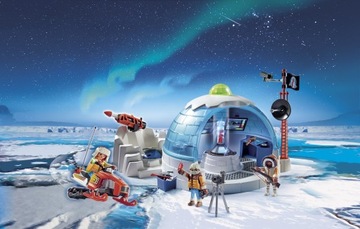 PLAYMOBIL ACTION 9055 ПОЛЯРНАЯ СТАНЦИЯ