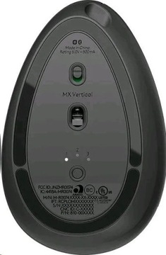 Вертикальная эргономичная унифицированная USB-мышь Logitech MX