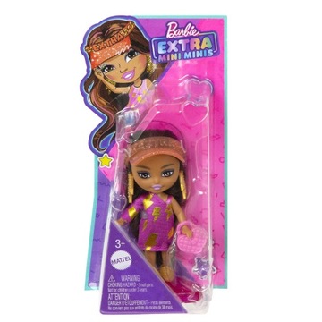Кукла Barbie Extra Mini Minis брюнетка в бейсболке HPH20 JA10MO