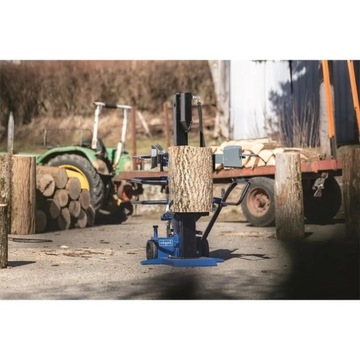 Гидравлический дровокол, измельчитель 400 В POWER 10T, 1,7 м, расщепитель Scheppach