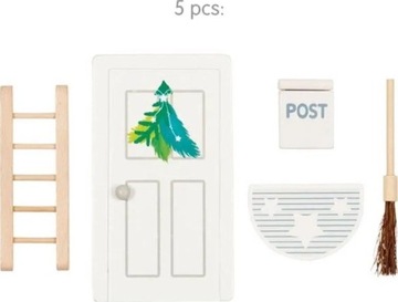 Дверь Эльф с фурнитурой Advent Goki