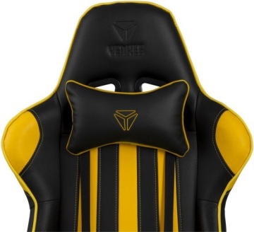 Игровое кресло Yenkee YGC 100YW, черно-желтое