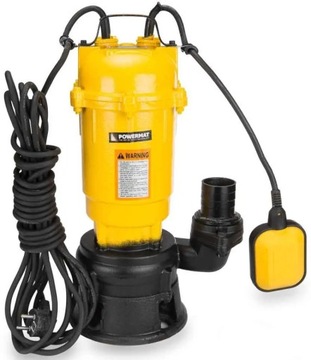 Насос POWERMAT для воды в септике с измельчителем Float 750W 25000 л/ч