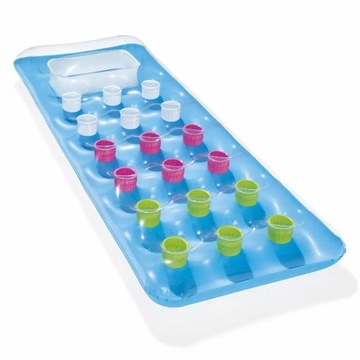 НАДУВНОЙ ПЛЯЖНЫЙ МАТРАС BESTWAY + БЕСПЛАТНЫЙ МЯЧ