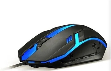 ИГРОВОЙ КОМПЛЕКТ ПРОВОДНАЯ КЛАВИАТУРА С ПОДСВЕТКОЙ ДЛЯ ГЕЙМЕРОВ + МЫШЬ