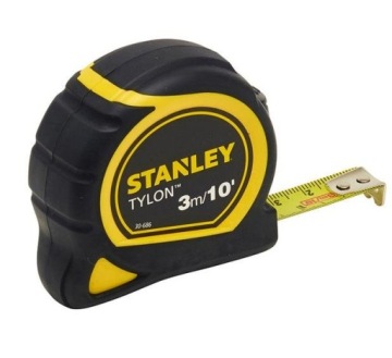 РУЛЕТКА STANLEY TYLON 3M-10FT/12.7MM ПЛАСТИКОВЫЙ КОРПУС [L]