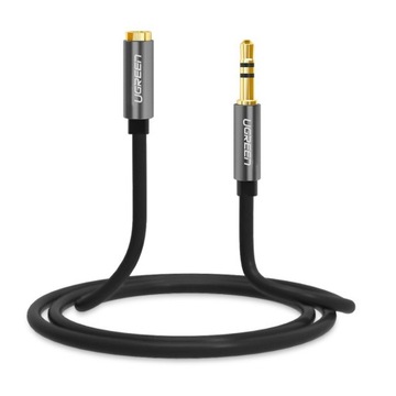 Кабель AUX Audio Cable удлинитель Mini Jack 3,5 мм 1 м UGREEN
